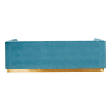 Opal 3 Seat Light Blue Sofa