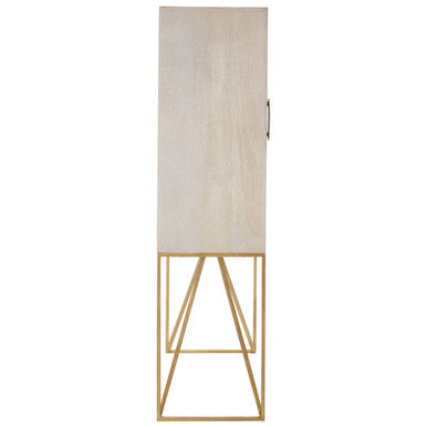 Sadras White Wash Mango Wood Cabinet
