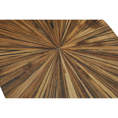 Gabo Round Ebony Console Table