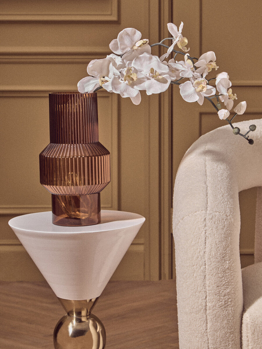 Martini Gold And Black Side Table