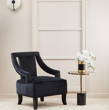 Oria Warm Metallic End Table