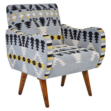 Cefena Kilim Style Armchair