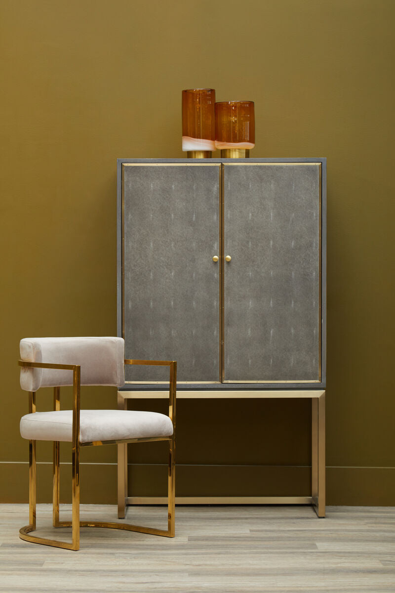 Deskey Shagreen Effect Cabinet