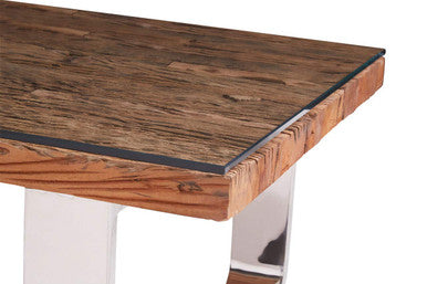 Kerala Natural U Shaped Base Coffee Table