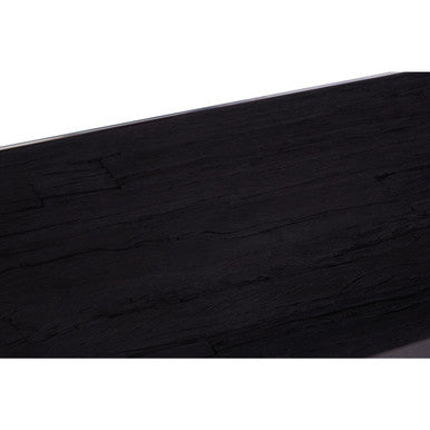 Kerala Black Coffee Table With Cross Base