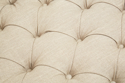 3 Seater Stone Fabric Sofa, Surina