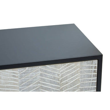 Luxor 4 Door Recycled Pine Wood Sideboard