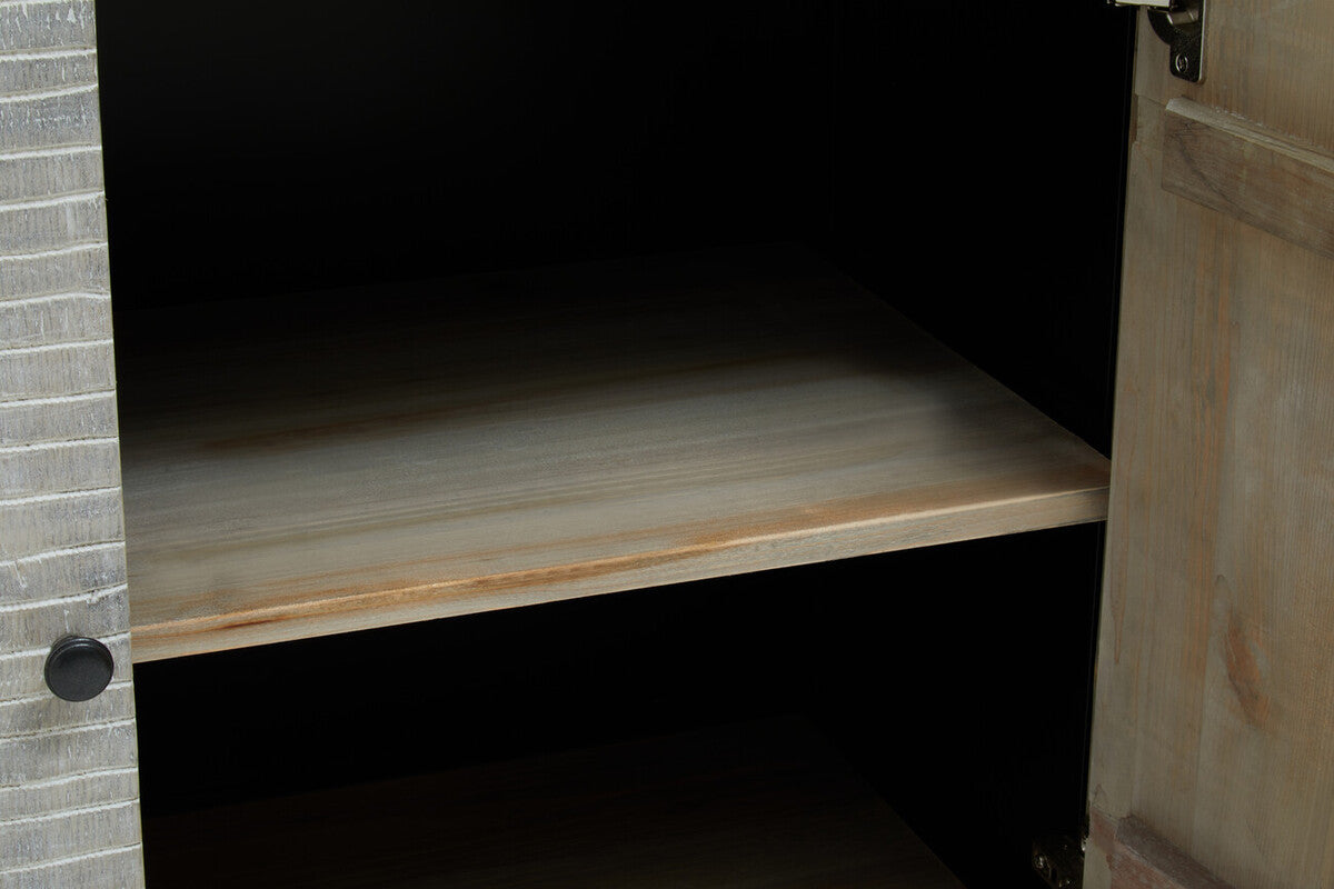 Luxor 4 Door Recycled Pine Wood Sideboard