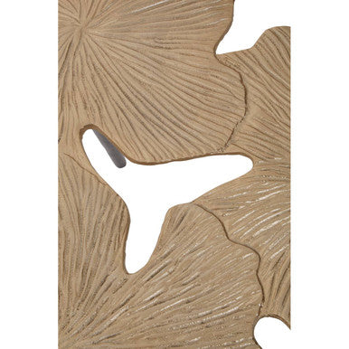 Prato Gingko Gold Top Large Side Table