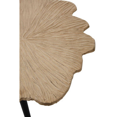 Prato Gingko Gold Top Large Side Table
