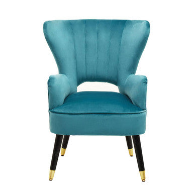 Sloan Green Velvet Armchair