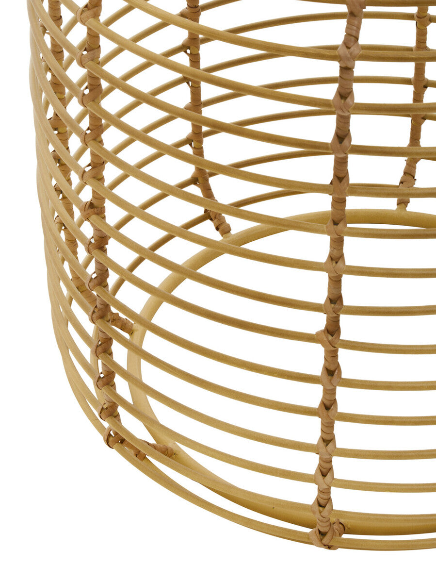Trento Round Rattan Side Table