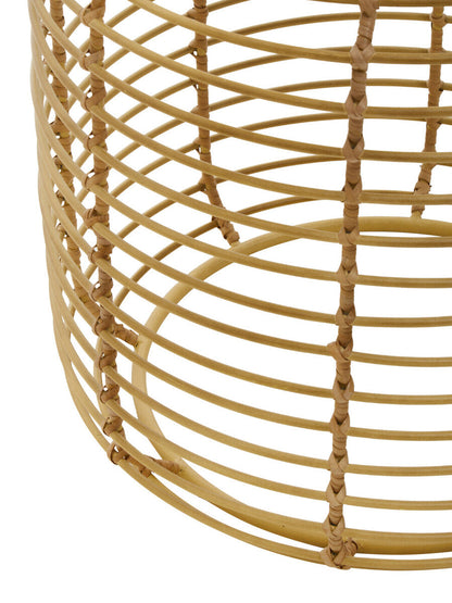 Trento Round Rattan Side Table