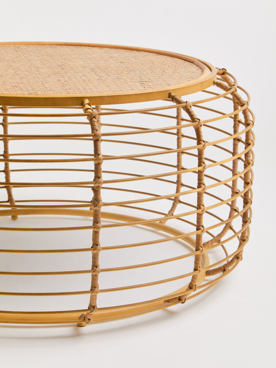 Trento Round Rattan Coffee Table