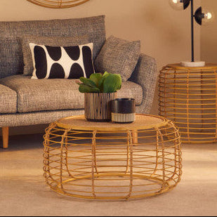 Trento Round Rattan Coffee Table
