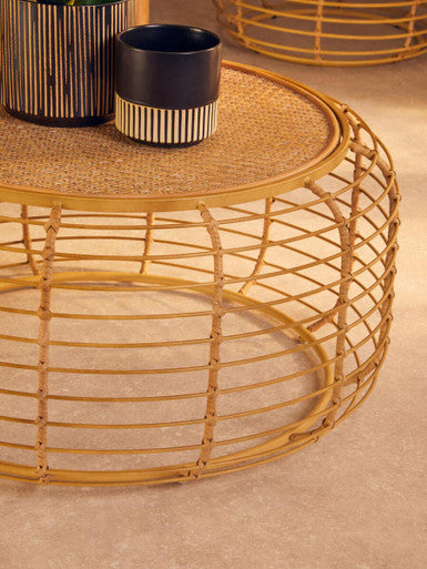 Trento Round Rattan Coffee Table