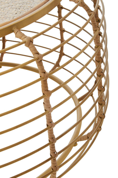 Trento Round Rattan Coffee Table