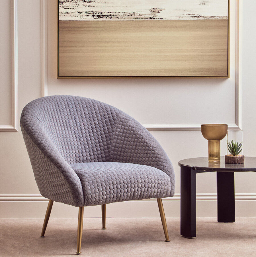 Tania Grey Occasional Chair