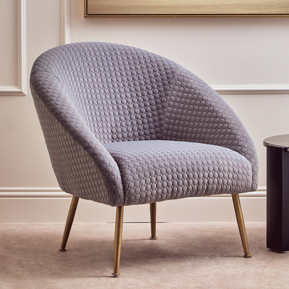 Tania Grey Occasional Chair