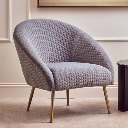 Tania Grey Occasional Chair