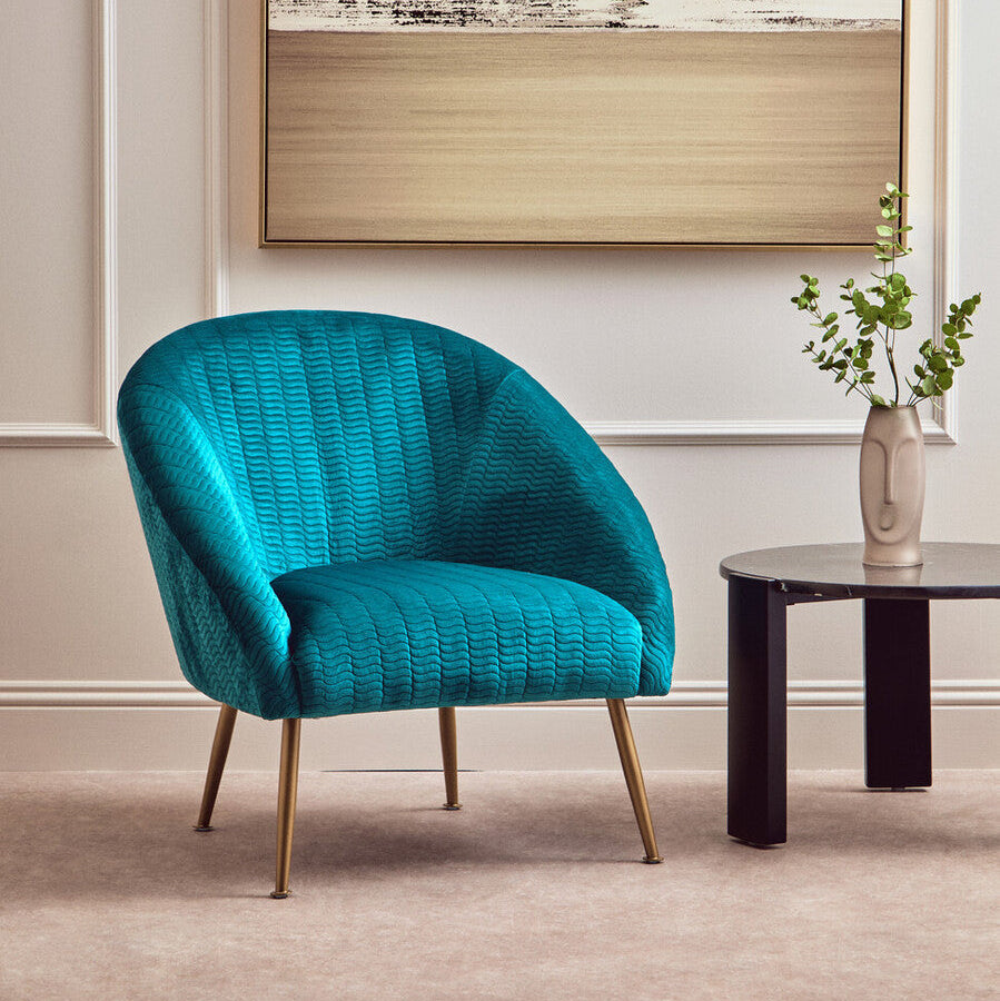 Tania Blue Occasional Chair