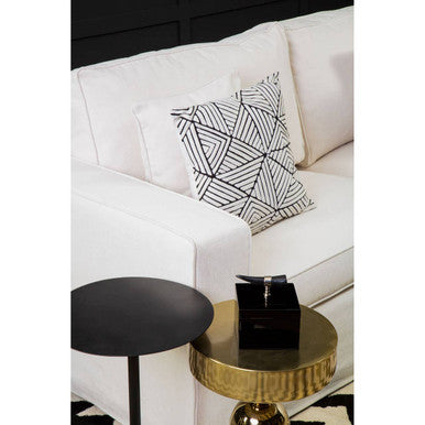 Valensole 3 Seat Cream Fabric Sofa