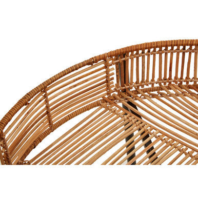 Batu Set Of 2 Natural Rattan Side Tables