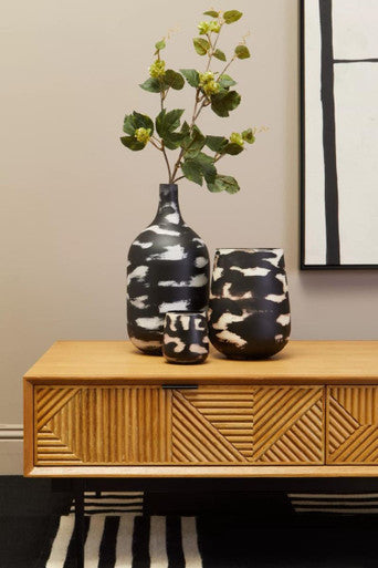 Jakara Natural Finish Coffee Table with Drawers