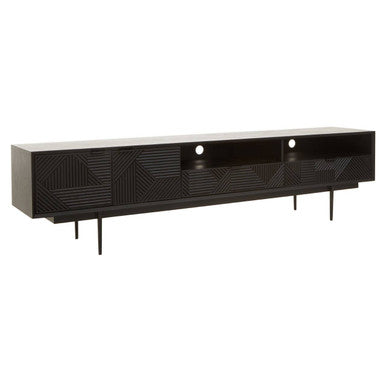 Jakara Black Finish Media Unit