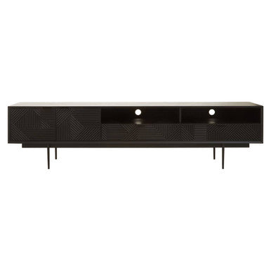Jakara Black Finish Media Unit