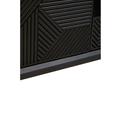 Jakara Black Finish Media Unit