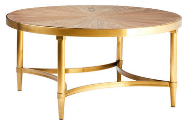 Jana Coffee Table With Curved Frame