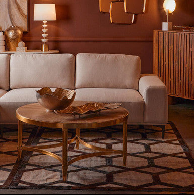Jana Coffee Table With Curved Frame