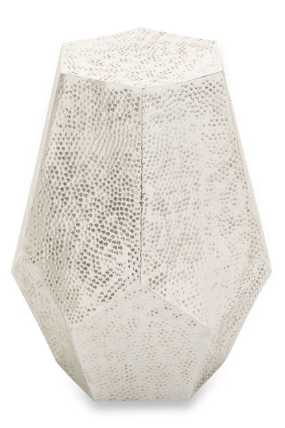 Rabia Drum Style Geometric Table