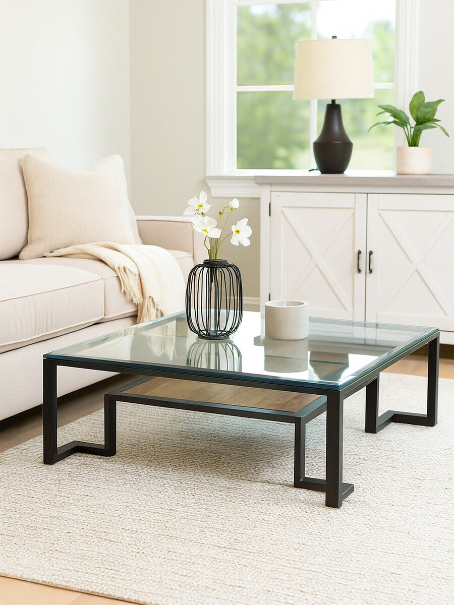 Cibo Coffee Table with Shelf