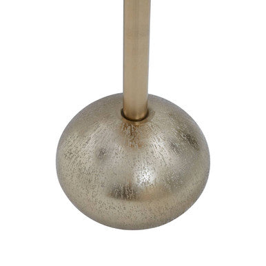 Inventivo Mosaic Top Gold Finish Side Table