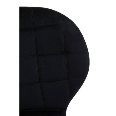 Black Velvet Dining Chair | Warton