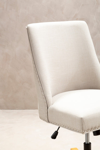 Washington Natural Fabric Home Office Chair