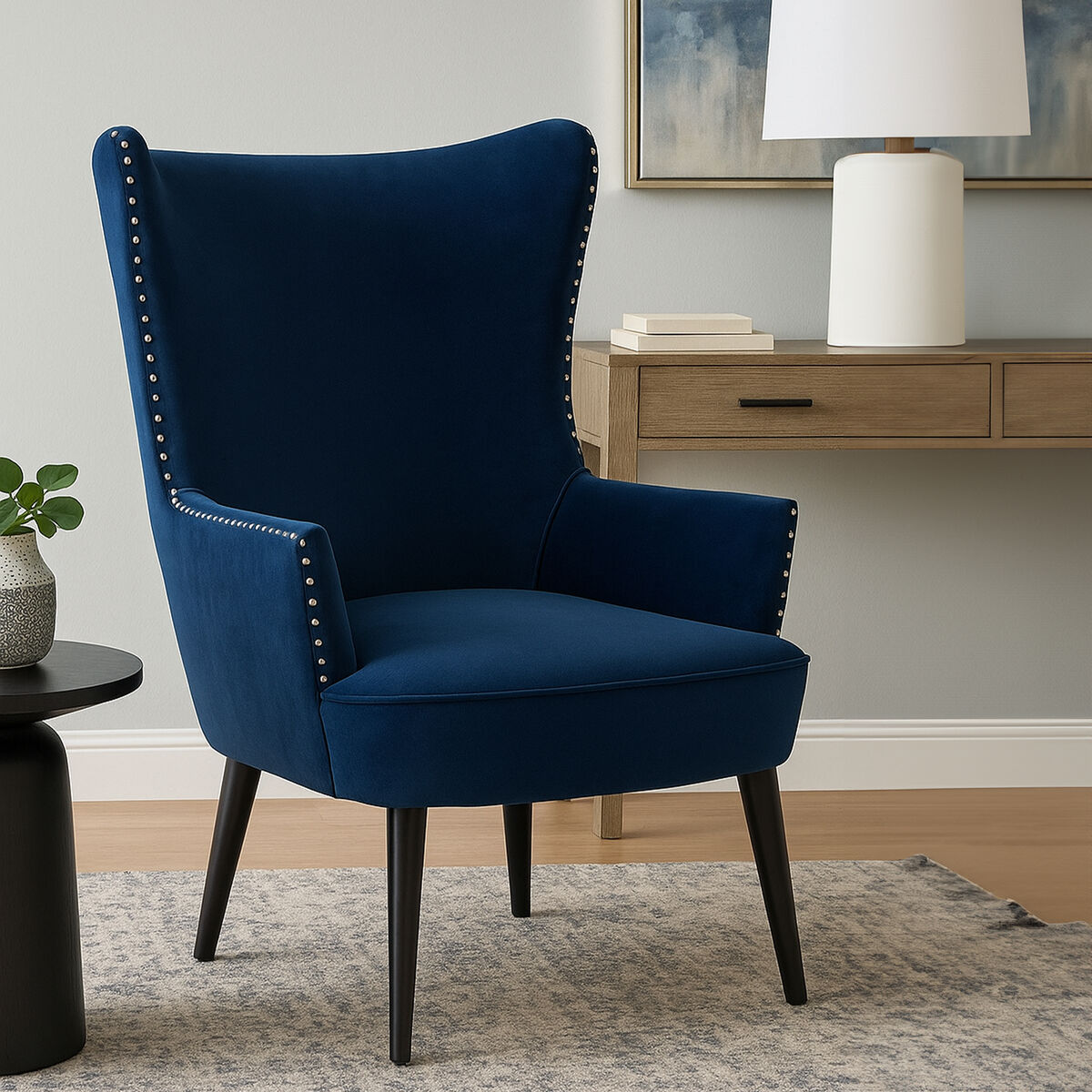 Wexley Wingback Lounge Chair