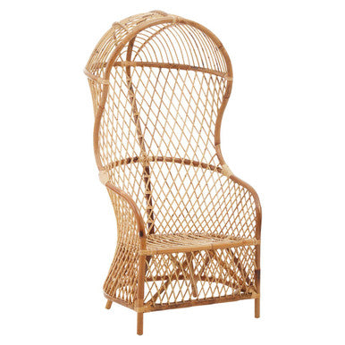 Manado High Back Natural Rattan Chair