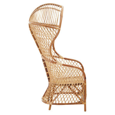 Manado High Back Natural Rattan Chair