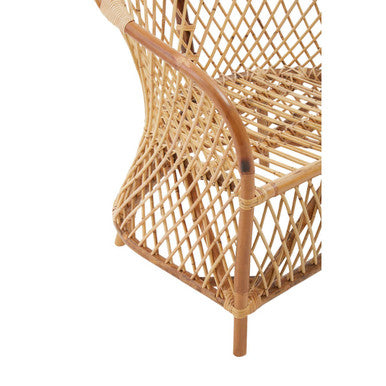 Manado High Back Natural Rattan Chair
