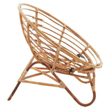 Manado Papasan Natural Rattan Chair