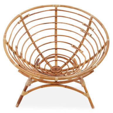 Manado Papasan Natural Rattan Chair