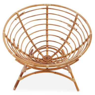 Manado Papasan Natural Rattan Chair