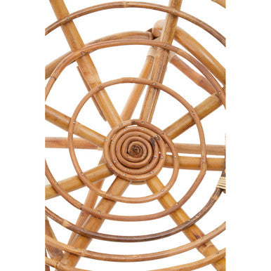 Manado Papasan Natural Rattan Chair