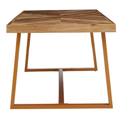 Kendari Natural Teak Wood Dining Table