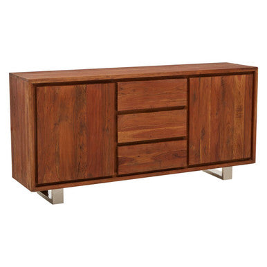 Simla Acacia Wood 2 Doors and 3 Drawers Sideboard
