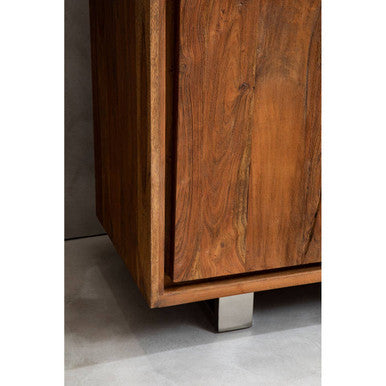 Simla Acacia Wood 2 Doors and 3 Drawers Sideboard