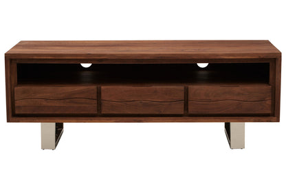 Simla Acacia Wood Media Unit